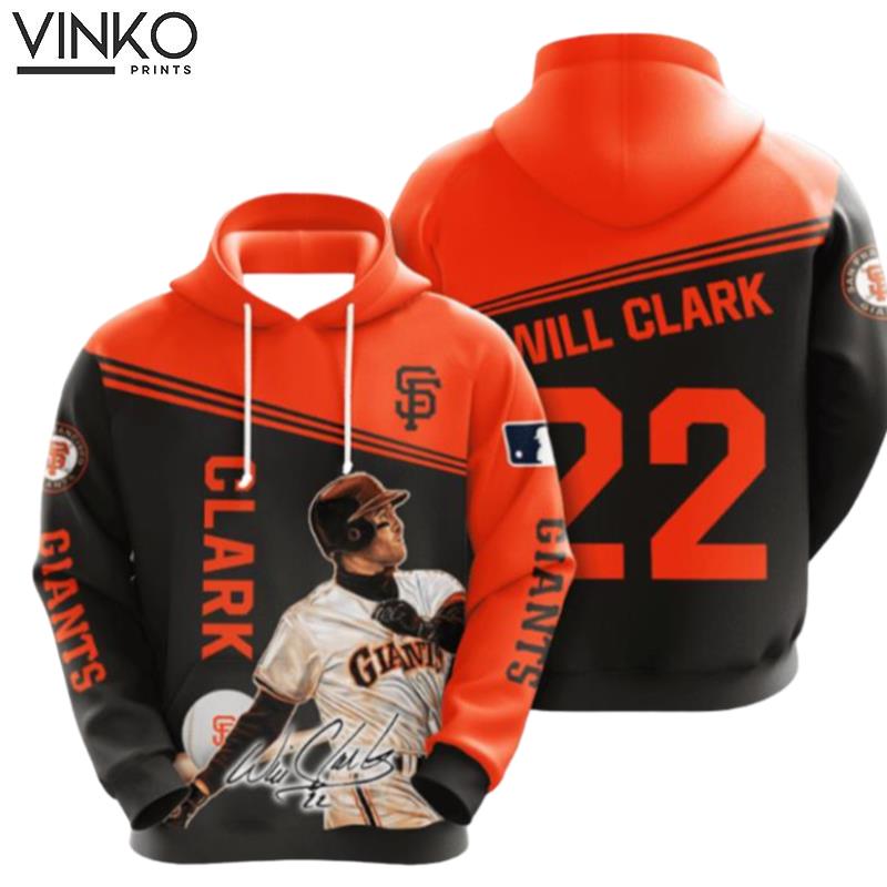 San Francisco Giants Will Clark Hoodie