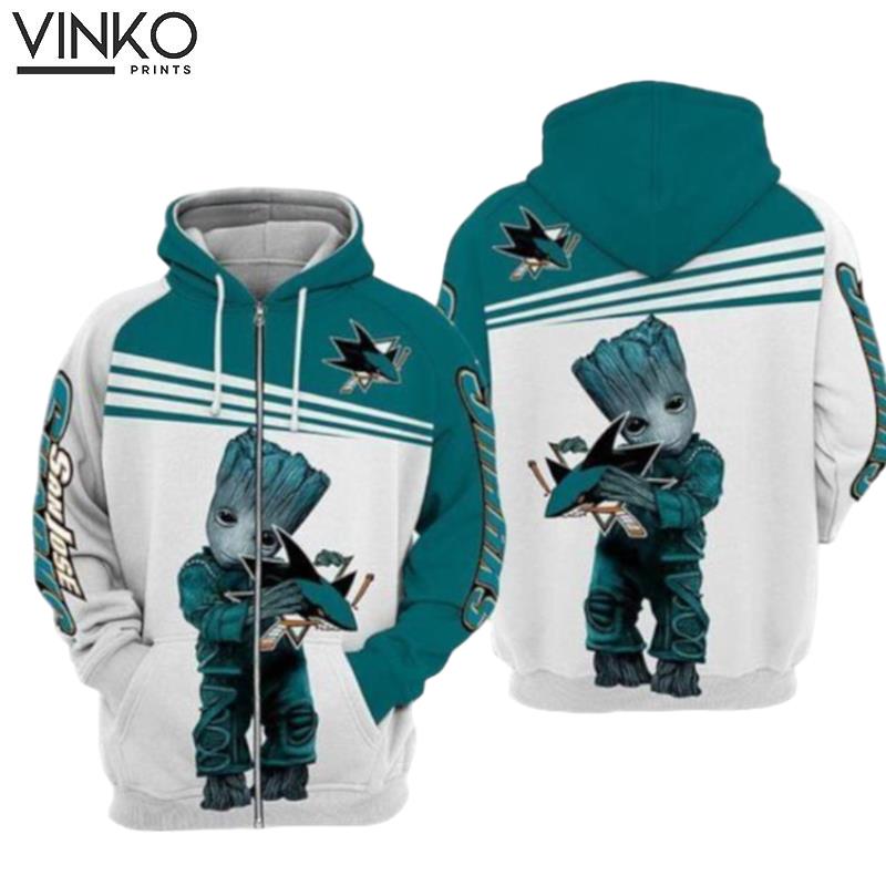 San Jose Sharks Groot Hoodie