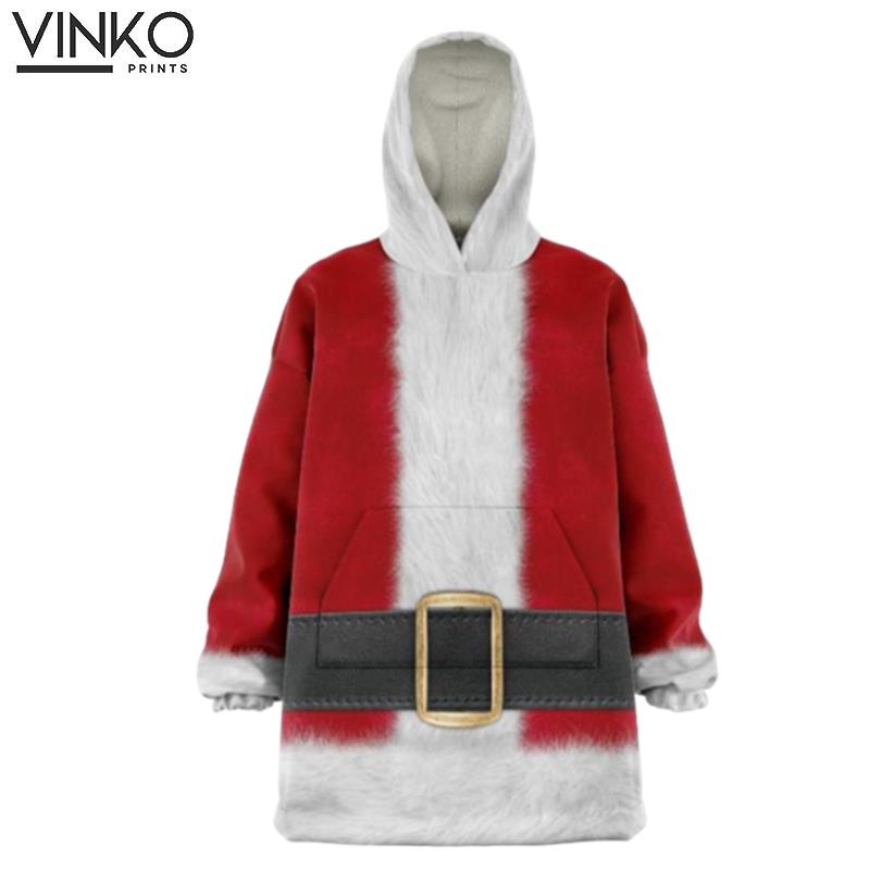 Santa Claus Christmas Snug Hoodie