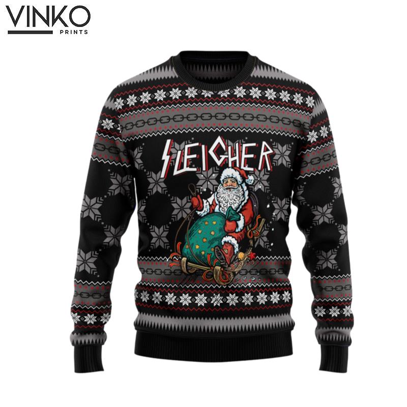 Santa Sleigher G51015 Ugly Christmas Sweater