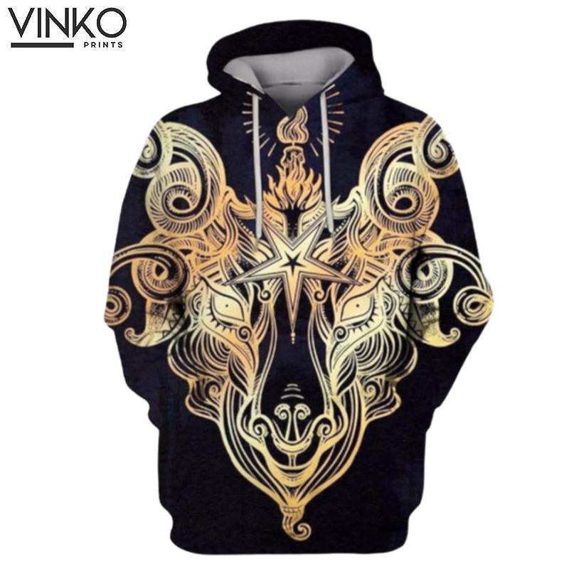 Satanic Goat Head Hoodie