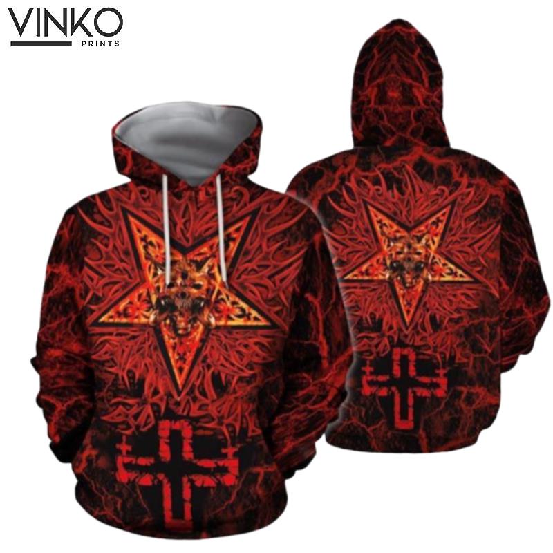 Satanic Tribal Hoodie