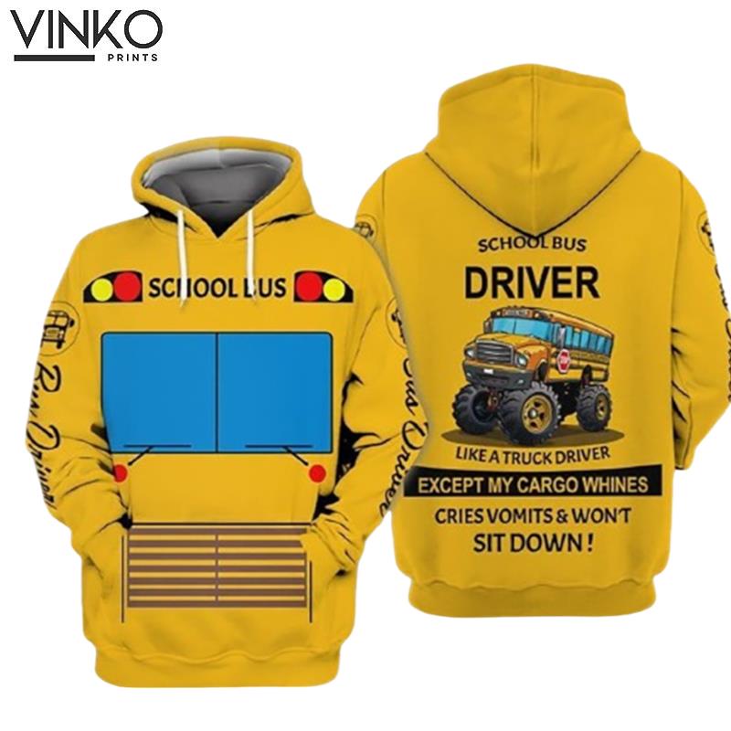 School Bus Driver 2 Hoodie