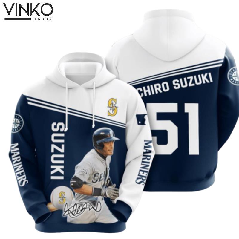 Seattle Mariners Ichiro Suzuki Hoodie