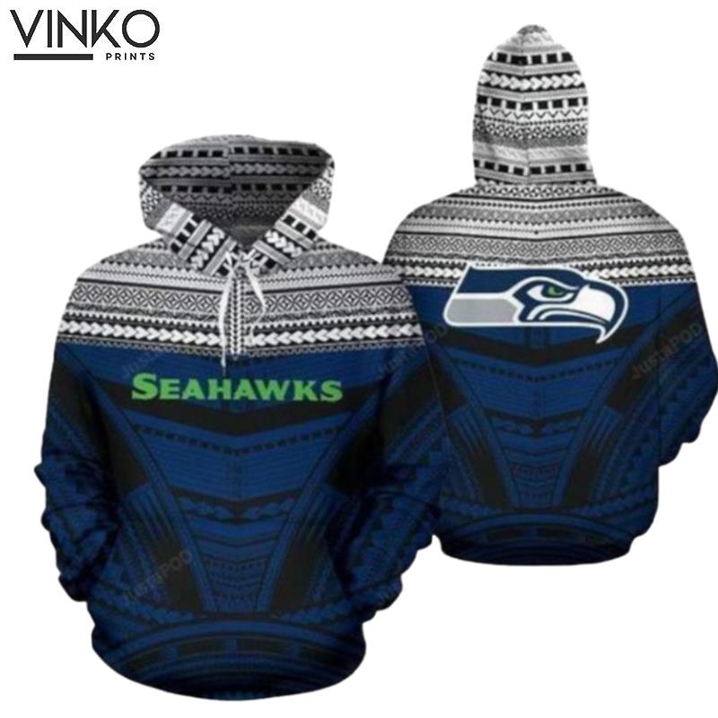 Seattle Seahawks Ncaa Football Maori Tattoo Seattle Seahawks Seattle Seahawks Hoodie