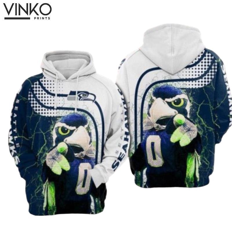 Seattle Seahawks Nfl Football Blue Seattle Seahawks Seattle Seahawks Hoodie