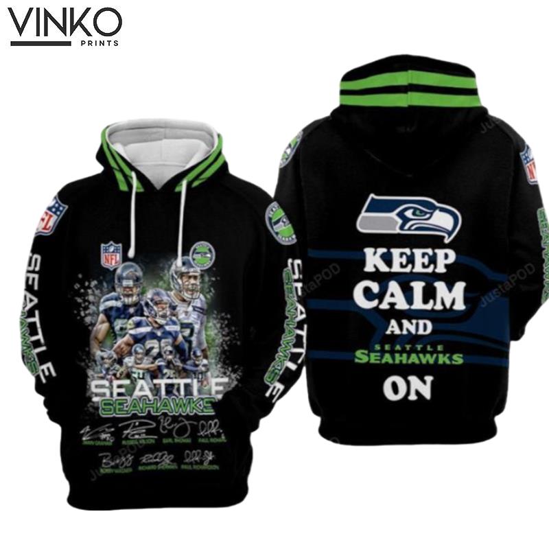 Seattle Seahawks Nfl Football Legend Anniversary Seattle Seahawks Seattle Seahawks Hoodie