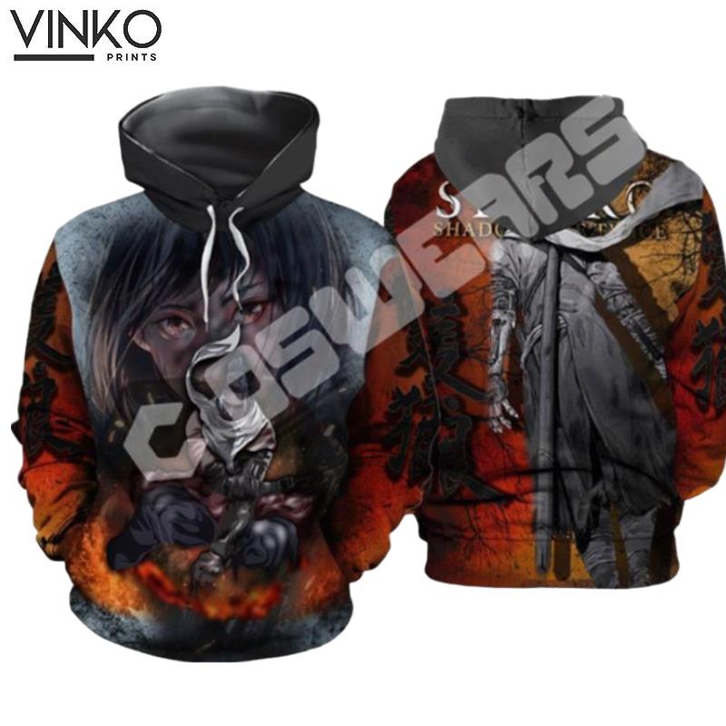 Sekiro Okami Inspired Hoodie