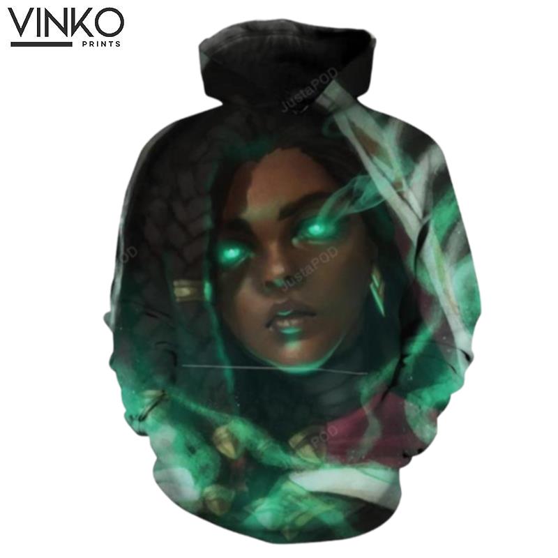 Senna League Of Legends Senna Green Hoodie