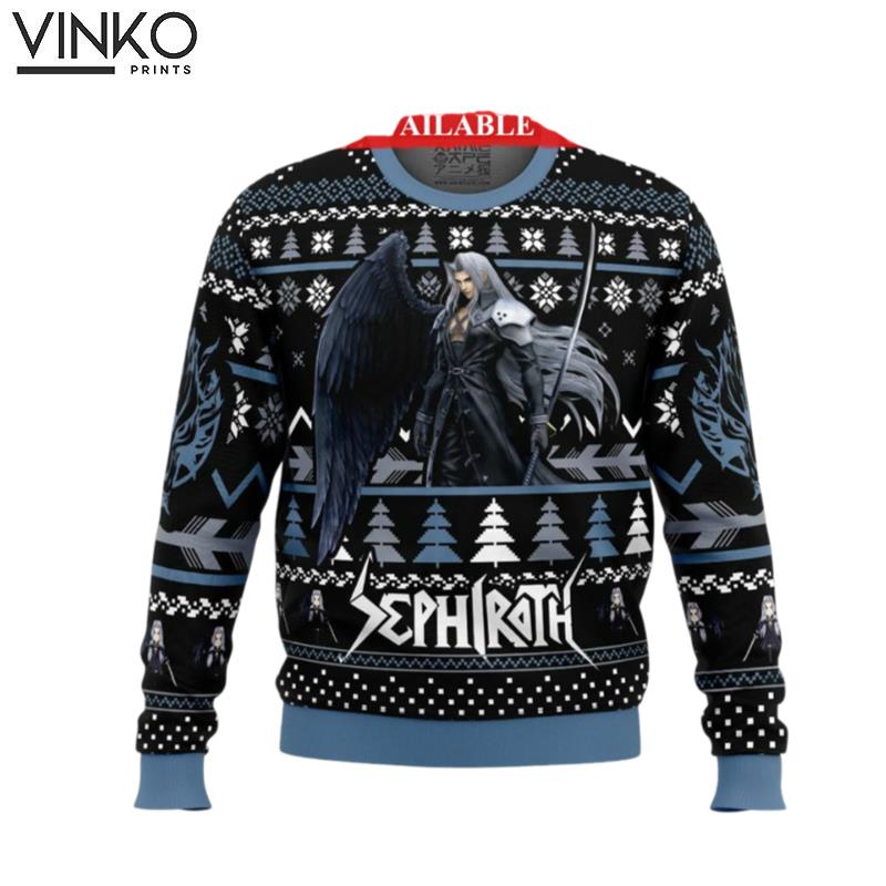 Sephiroth Final Fantasy Ugly Christmas Sweater