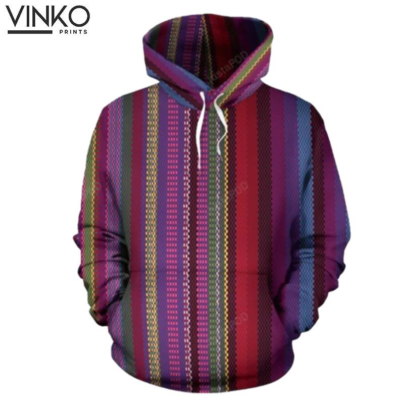 Serape Stripe Hoodie