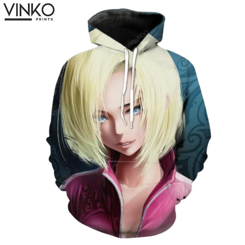 Sexy Android 18 Android 18 Dragon Ball Hoodie