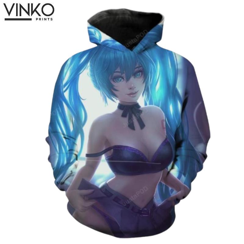 Sexy Sona League Of Legends Sona Hoodie