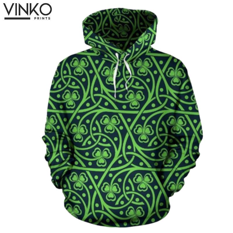 Shamrock Themed Hoodie