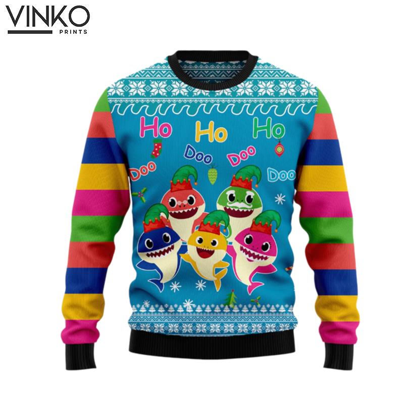 Shark Doo Doo Doo T0611 Ugly Christmas Sweater