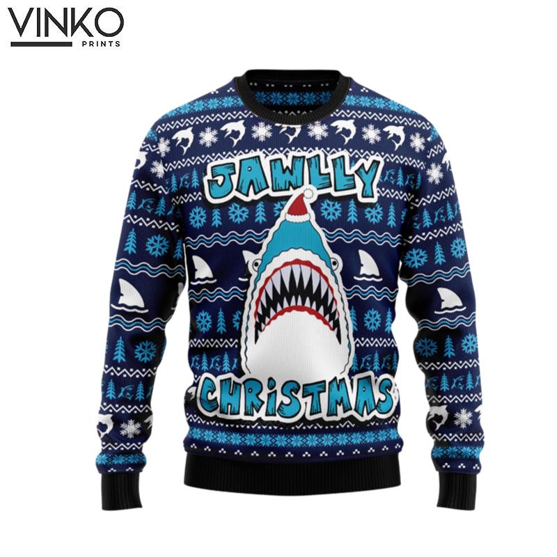 Shark Jawlly Christmas TY210 Ugly Christmas Sweater