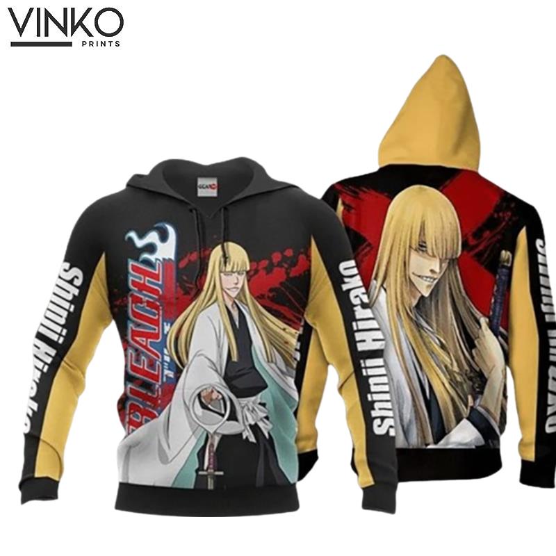 Shinji Hirako Anime Manga Bleach Hoodie