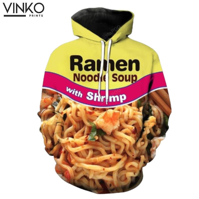 Shrimp Ra Noodle Soup Hoodie