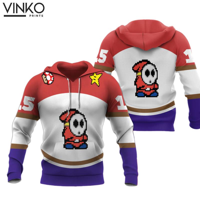 Shy Guy Sports Number Hoodie