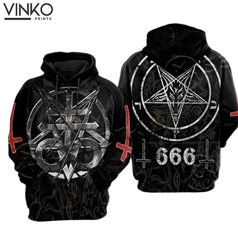 Sigil Of Baphomet 666 Hoodie