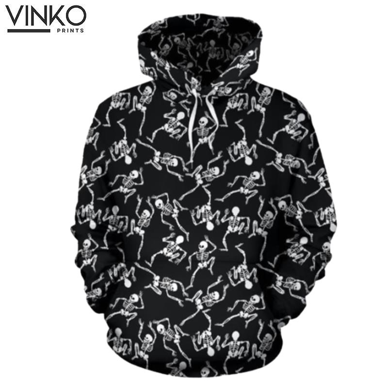 Skeleton Style Hoodie