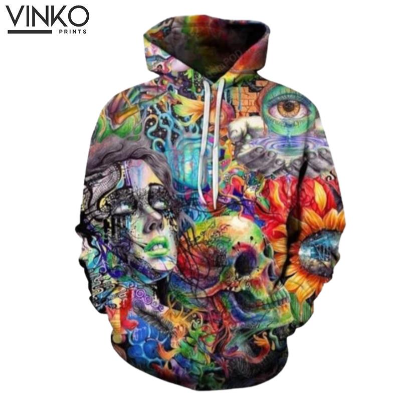 Skull 2 Hoodie