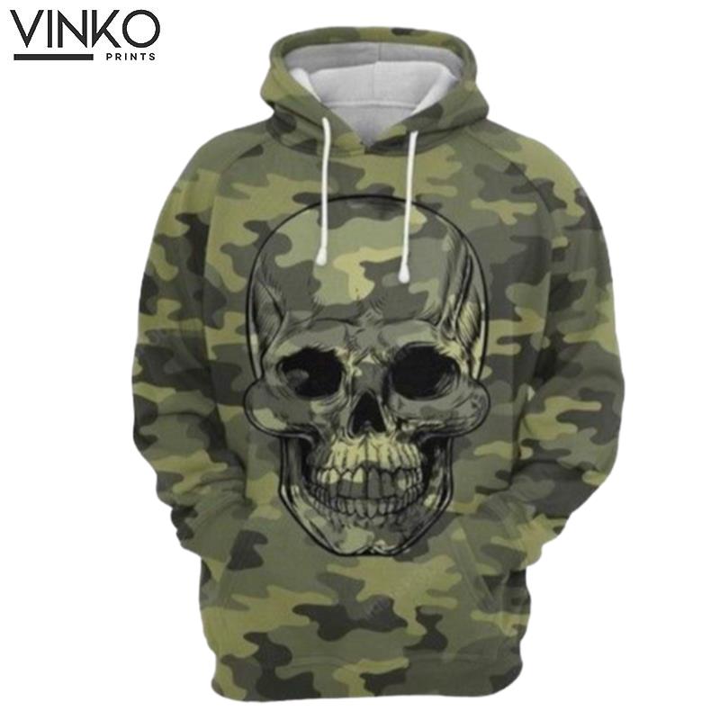 Skull Camo Skull Camo Hoodie