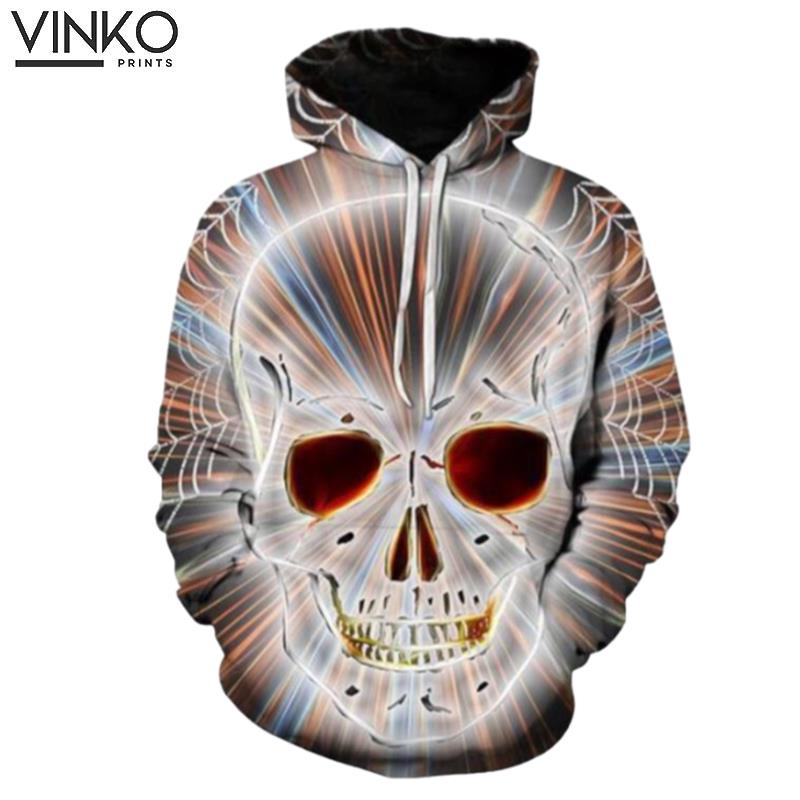 Skull Face Hoodie