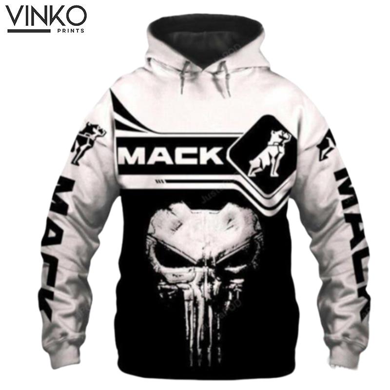 Skull Mack Trucks Men And Women Skull Mack Trucks Skull Mack Trucks Hoodie