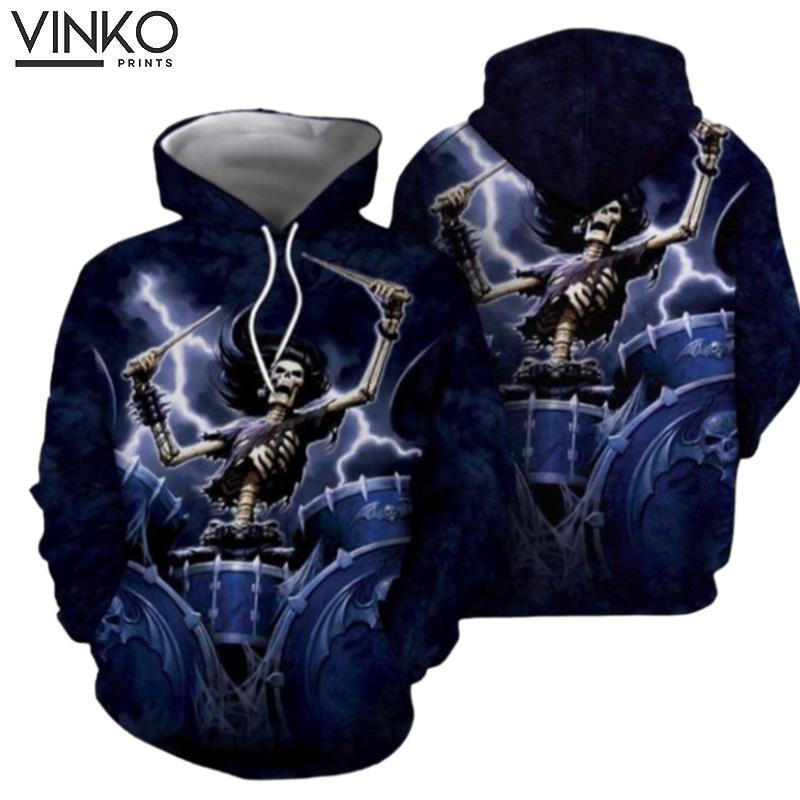 Skull Music Hoodie