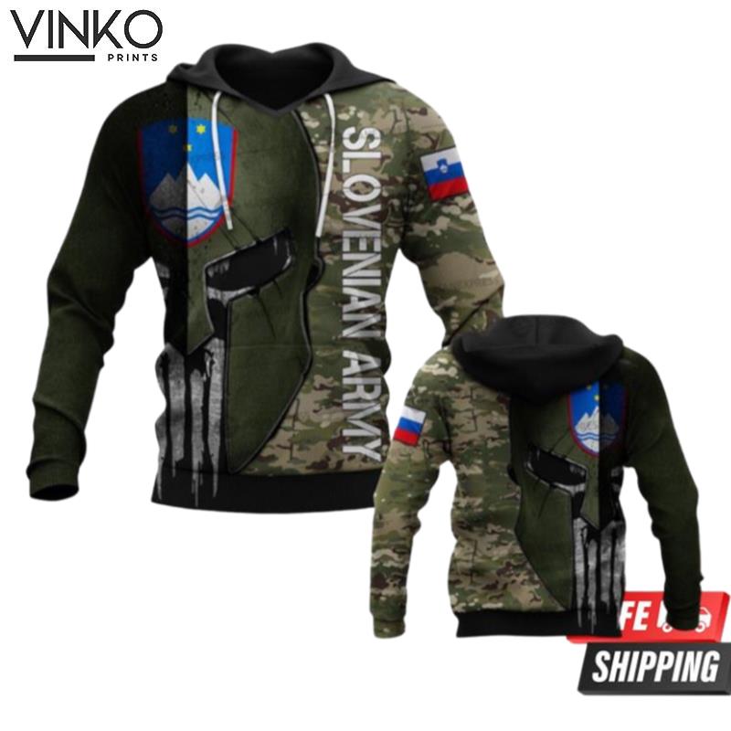 Slovenian Warriors Hoodie