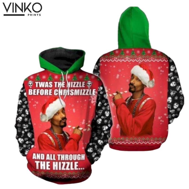 Snoop Dogg Rapper Christmas Hoodie