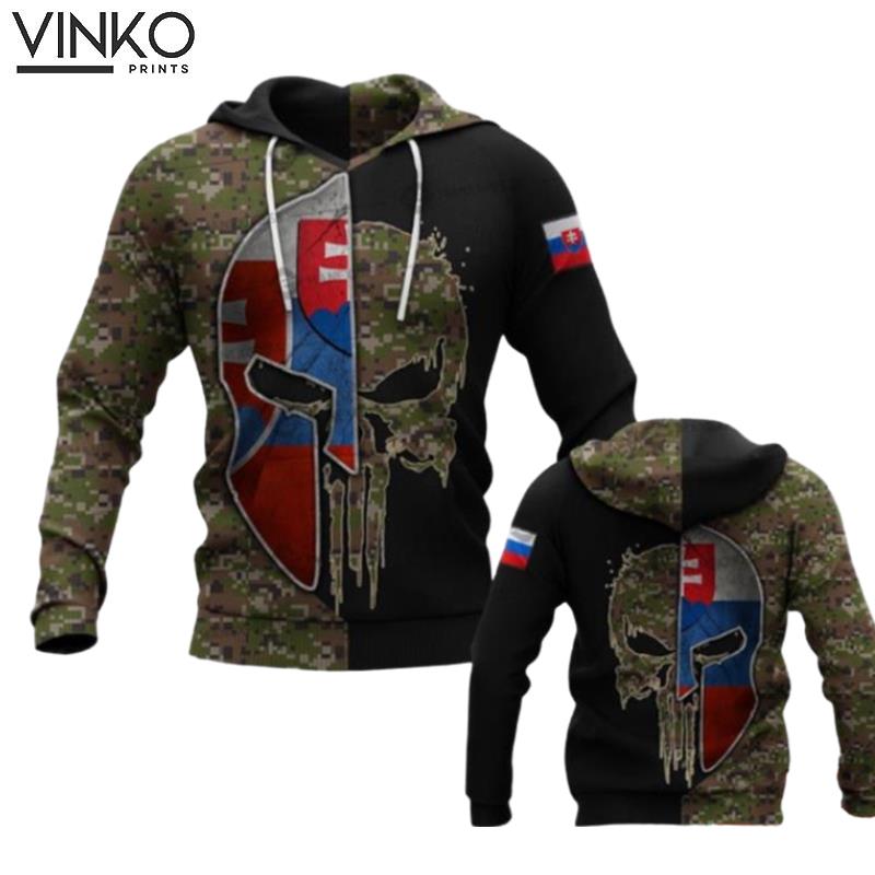 Soldier Spartan Slovakia For Men And Women Hoodie