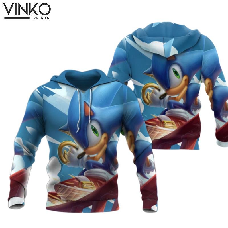 Sonic Sonic The Hedgehog Game Hoodie