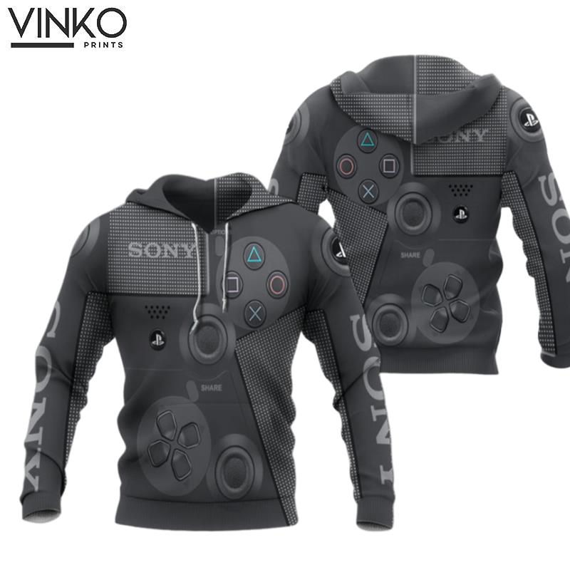 Sony Playstation Controller Hoodie