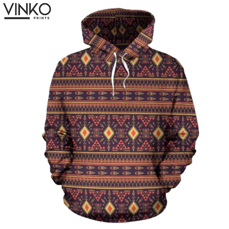 Southwest Ethnic Themed Hoodie