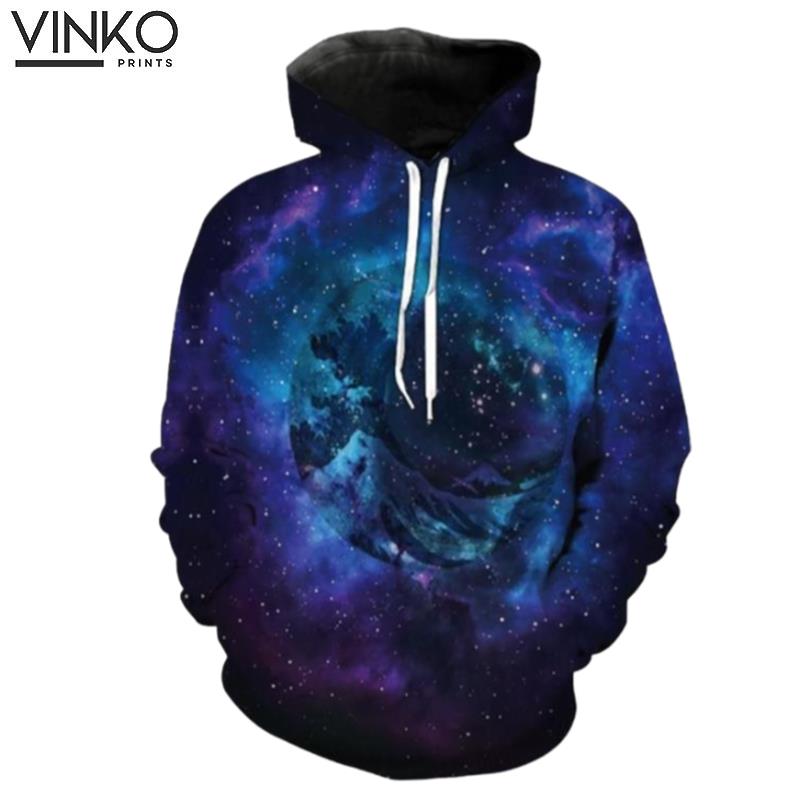 Space Wave Hoodie