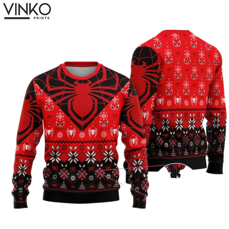 Spider Man Miles Morales Christmas Ugly Christmas Sweater