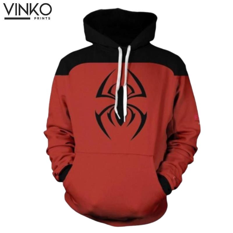 Spider Man Peter Benjamin Parker Red Hoodie