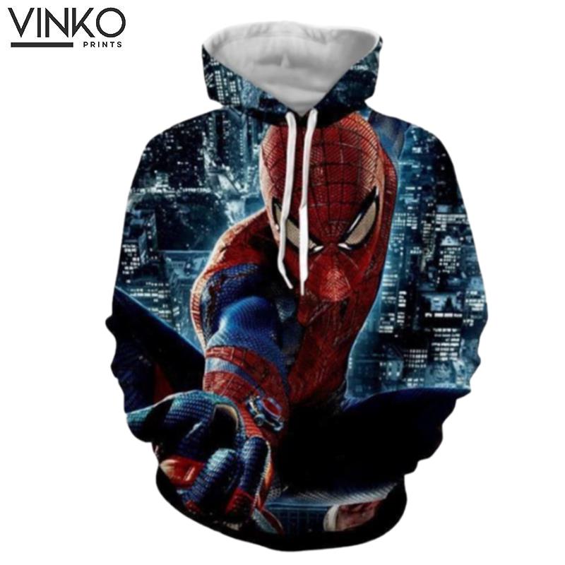 Spiderman Action Night Hoodie