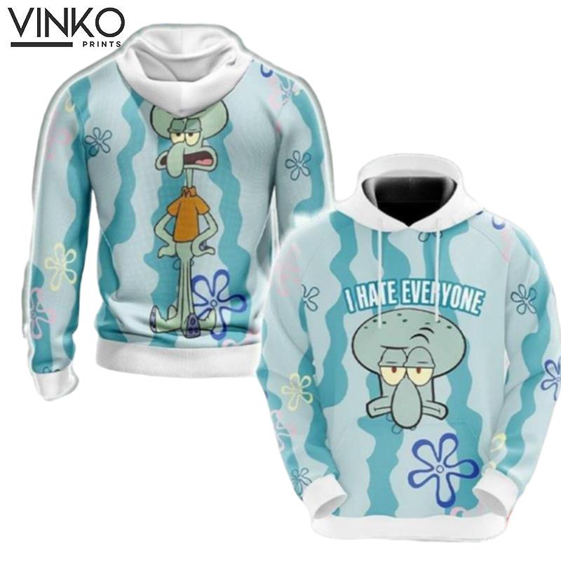 Spongebob Squarepants Squidward 1247 Hoodie