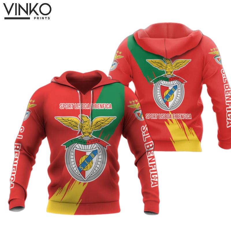 Sport Lisboa E Benfica Red Hoodie