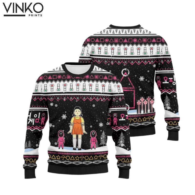 Squid Game Series 1 Ugly Christmas Sweater