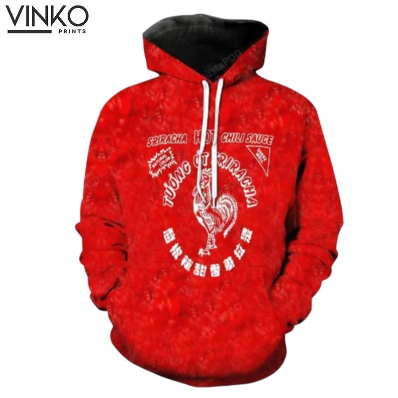 Sriracha Hot Chili Sauce Hoodie