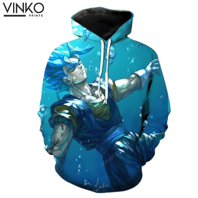 Ssgss Vegito Dragon Ball Z Hoodie