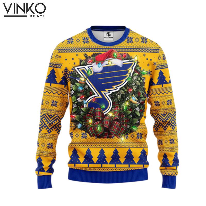 St Louis Blues Ugly Christmas Sweater