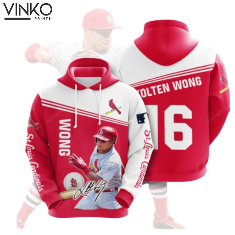 St Louis Cardinals Kolten Wong Hoodie