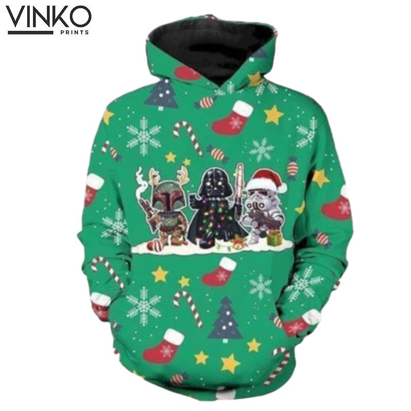 Star Wars Characters Christmas Hoodie