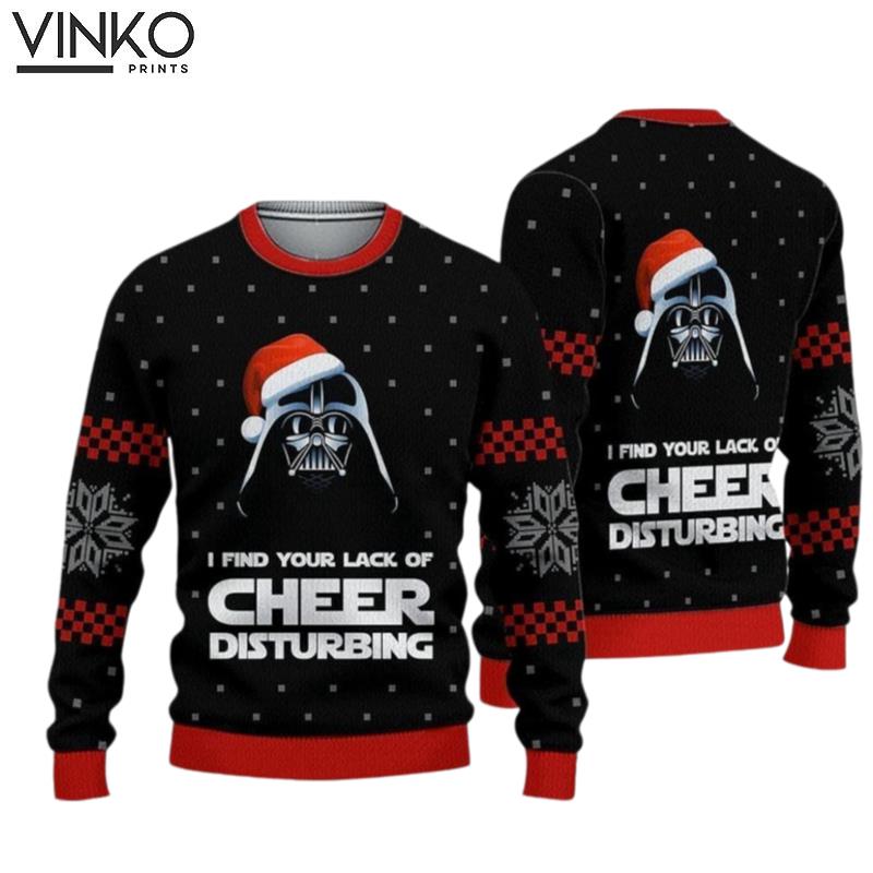 Star Wars Darth Vader Ugly Christmas Sweater