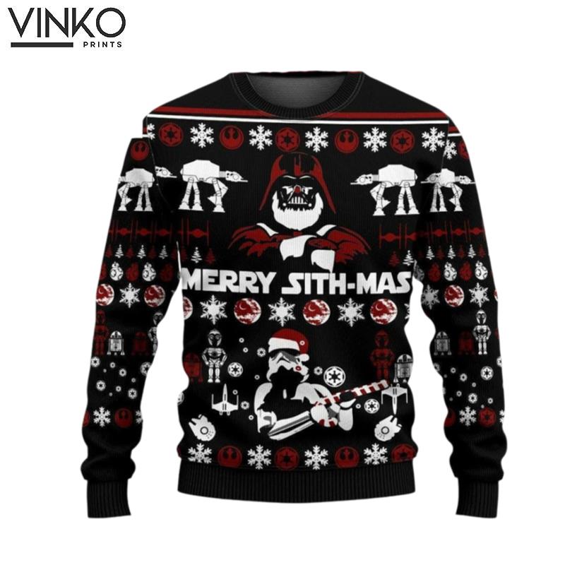 Star Wars Merry Sithmas Ugly Christmas Sweater